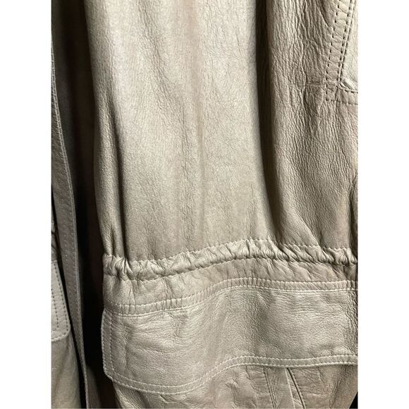 Michaelangelo size 50 (XL) leather jacket vintage - Picture 5 of 10